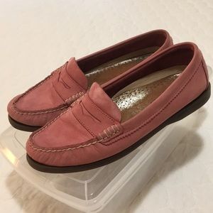 Sperry Hayden Penny Loafer pink size 9 leather